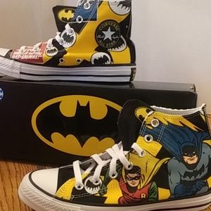 "Batman" Chuck Taylors